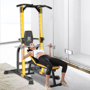 Nouvelle Station de Musculation Multifonctionnelle pour Tractions et Dips à Domicile, Réglable en Hauteur, Équipement d'Entraînement de Force, Tour de Musculation avec Barre de Tractions - Product Image 4