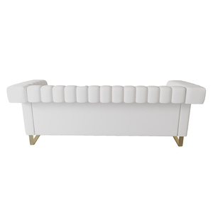 Canapé sectionnel moderne à deux places, capitonné, en <span class=keywords><strong>tissu</strong></span>, pour salon et villa - Product Image 5