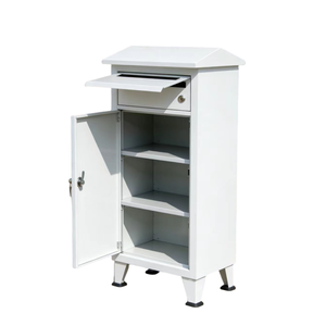 Boîtes à colis de style poteau à suspension en acier personnalisables de qualité commerciale avec revêtement en poudre et serrures - Product Image 6