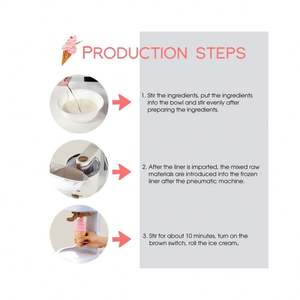 Machine à glace entièrement automatique Yunqingtech, mini-machine à glace pour fruits, machine à glace molle de table, petite machine à glace - Product Image 3