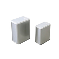 Boîte de conserve en métal pour le stockage du poivre avec distributeur en plastique, qualité alimentaire, haute qualité, 2 oz, 3 oz, 4 oz, 6 oz, 8 oz, boîte à épices personnalisée imprimée en noir