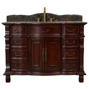 Design classico piano angolo lavabo <span class=keywords><strong>bagno</strong></span> mobile buon prezzo mobili - Product Image 1