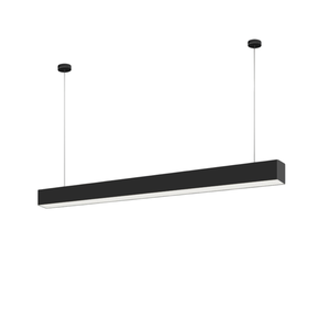 <span class=keywords><strong>Plafonnier</strong></span> suspendu en aluminium de haute qualité, 5000 lumens, 48w, 1200mm, lumière linéaire à LED pour bureau, entrepôt - Product Image 1