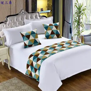 Hotel tempat tidur bendera akhir handuk sederhana Cina penutup bantal sarung bantal produsen penjualan langsung