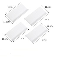 Étagère à épices en plastique PP pour cuisine, type tiroir, rangement en échelle pour assaisonnements, cumin et poudre de chili