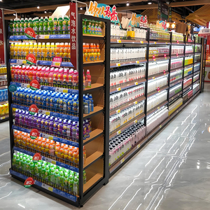 Precio de fábrica 2025, estante de supermercado de acero de 5 capas, estantes de góndola usados de doble cara de Metal - Product Image 2
