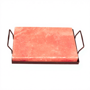 แผ่นตะแกรงเกลือ Himalayan แบบมีรูพรุนผลิตแบบมืออาชีพขนาด2x8x12นิ้ว - Product Image 1