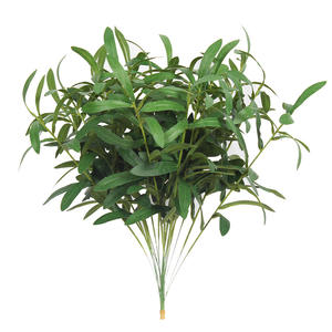 Arrangement de fleurs artificielles de verdure de mariage gypsophile eucalyptus forêt fleurs de soie matériaux floraux pour la décoration - Product Image 5