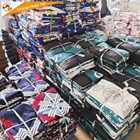 Ensemble de draps de lit en polyester 3 pièces personnalisé en usine, ensembles de literie en gros
