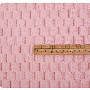 批发双面法兰绒300g fale面料珊瑚绒家居服睡衣毛毯毛绒面料 - Product Image 6