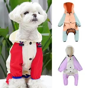 Impermeable para Mascotas, <span class=keywords><strong>Chubasquero</strong></span> para Perros Pequeños, Traje de Verano para Cachorros, Ropa para Yorkies, <span class=keywords><strong>Chihuahua</strong></span>, Pinscher, Overoles para Mascotas - Product Image 3