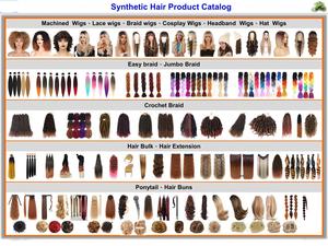 Perruque synthétique de 24 pouces pour tresses au crochet, style quotidien, boucles Earthworm, pointes lâches, cheveux à tresser pour femmes africaines - Product Image 4