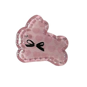 Pinza para el pelo de conejo de gelatina, estilo caricatura, dulce y de alta estética, para niña, pinza lateral de pico de pato, accesorios para el cabello - Product Image 6