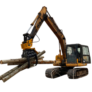 Excavatrice avec arbre de scie à grappin avec équipement de journalisation télescopique Scie à <span class=keywords><strong>pince</strong></span> à grappin <span class=keywords><strong>pour</strong></span> excavatrice forestière - Product Image 2