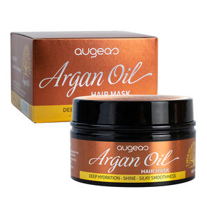 Échantillon Gratuit Masque Capillaire à l'Huile d'Argan Augeas de Haute Qualité Réparation Intense Hydratation 100g pour Cheveux Secs et Abîmés - Product Image 1