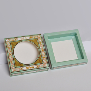 Hộp Ngăn Kéo Giấy Các Tông Có Thể Gập Lại Hình Vuông In Rỗng Hộp Đóng Gói Nghệ Tây Quà Tặng - Product Image 5