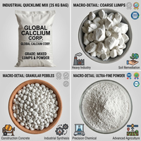 Hydroxyde de calcium de qualité industrielle, poudre de chaux hydratée 325-1250 Mesh, pureté 92-97%, marque HONGSEN, pour le traitement des eaux usées et des gaz de combustion