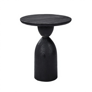 Table basse moderne en métal écologique, finition noire, pour salon, chambre à coucher, meubles décoratifs - Product Image 1