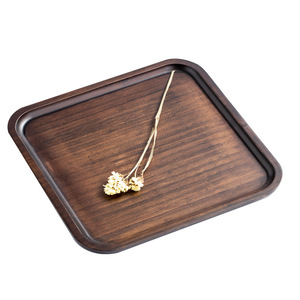 Platos de bambú al por mayor, platos para el hogar, platos para pizza, platos creativos para la cena, productos de bambú engrosado. Fábrica - Product Image 1