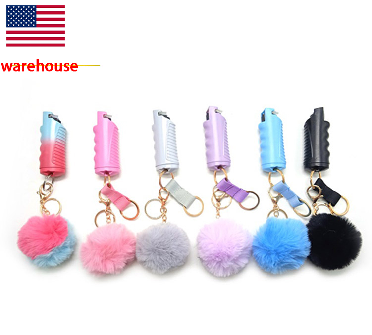 Высококачественная пластиковая оболочка для самообороны, перец, Спрей Против волка, брелок с 20 мл спреем для перца