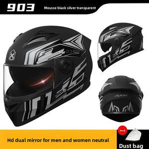 Casco Moto Integrale In Offerta con Doppia Visiera per Fuoristrada Leggero e Durevole con Sistema di Ventilazione - Product Image 6