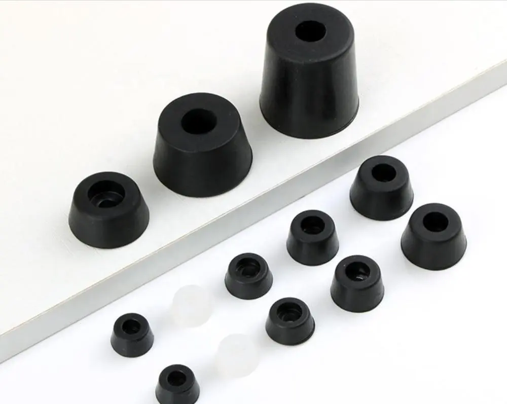 Acoustic rubber feet with Stainless Steel Washer Built anti vibration mount buffer for Microwave Oven shock absorber rubber foot