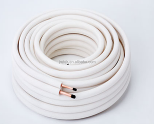 Tubería de cobre aislada con PE de alta densidad, tubo de cobre puro anticondensación para aire acondicionado <span class=keywords><strong>split</strong></span> - Product Image 5