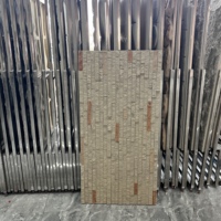Solutions d'aménagement tout-en-un, panneaux en pierre artificielle PU texturée 3D, revêtement mural intérieur/extérieur écologique, esthétique de la pierre véritable