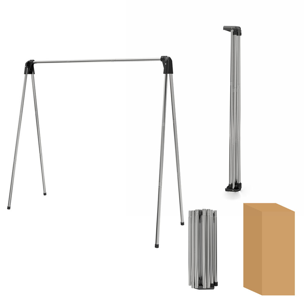 Stainless Steel Cloth Hanger Stands Durable Versatile
