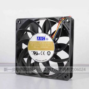 Ventilador de conducto AvC 120x120x25mm 24V 0.55A con doble rodamiento de bolas, ventilador axial de refrigeración para inversor - Product Image 2