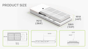 Reflector <span class=keywords><strong>de</strong></span> recambio hidropónico para invernadero <span class=keywords><strong>de</strong></span> granja, atenuador <span class=keywords><strong>de</strong></span> cadena <span class=keywords><strong>de</strong></span> margaritas, hps, luz led <span class=keywords><strong>de</strong></span> cultivo comercial, 220 w, 1000 v - Product Image 3