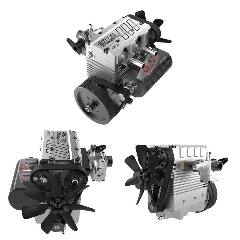 TOYAN ENGINE 7CC空冷ニトロエンジンFS-L200AC1-OTツイン