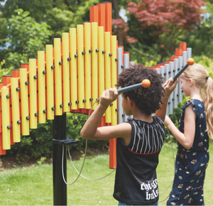 Eibele Outdoor Toddler Musical Instrument Set Instrumento de percusión Niños Xilófono para Neighborhood Park - Product Image 3