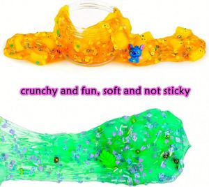 Kit de slime DIY en cube de gelée transparente, non toxique, élastique, non collant, pâte à modeler colorée, plastique, cadeaux pour enfants, garçons, filles, USA Mairun - Product Image 3