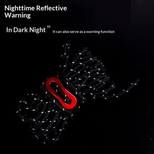 Cuerda de nailon resistente para tienda de campaña, doble capa, a prueba de viento, 4mm/5.5mm, 3m 4m 6m, para toldo exterior, con hebilla ajustable y reflectante, universal - Product Image 3