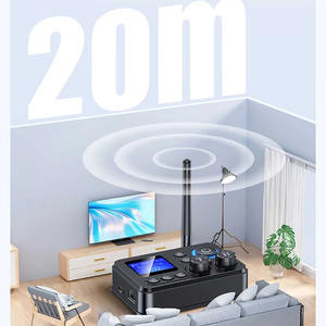 Nouveau récepteur et émetteur <span class=keywords><strong>Bluetooth</strong></span> 5.4, adaptateur audio sans fil avec prise AUX 3,5 mm, optique/coaxiale, prend en charge la lecture TF/U-Disk pour <span class=keywords><strong>TV</strong></span> et PC - Product Image 2