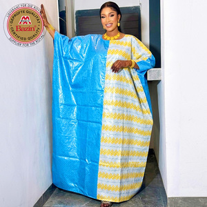 <span class=keywords><strong>Robe</strong></span> longue traditionnelle malienne <span class=keywords><strong>originale</strong></span> pour femme, style Boubou Dashiki Bazin Riche, imprimé bleu ciel, pour mariage et <span class=keywords><strong>demoiselle</strong></span> <span class=keywords><strong>d</strong></span>'<span class=keywords><strong>honneur</strong></span> - Product Image 1