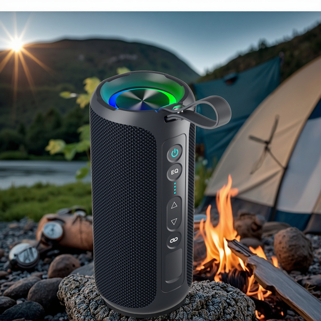 Portable Outdoor Speaker for Boombox 3 Wireless Sp 9007 Subwoofer  Stereo Surround Waterproof Loud Super Bass