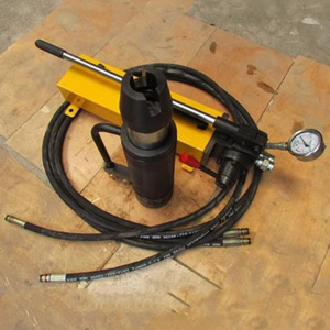 Tendeur hydraulique manuel pour tiges d'ancrage en acier au carbone jaune pour l'exploitation minière du charbon – Équipement de forage - Product Image 2