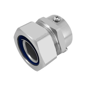 3/4" Stainless Steel Metal Liquid Tight Tube Straight Connector DKJ Pipe Fittings Hose Fitting