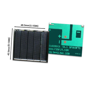 Panneaux solaires époxy Mono mini 48.5*42.5 2.5V 80ma pour bricolage 300 + modèles en stock pour le chargement de la batterie fournisseur en gros prix d'usine - Product Image 3