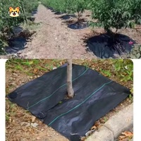 Paillis anti-mauvaises herbes de haute qualité pour arbres fruitiers, 36 pouces ou sur mesure, en PP tissé avec perforation