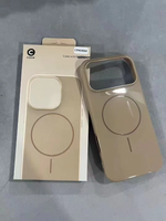 Coque de téléphone magnétique transparente en TPU brillant pour iPhone 17 Air, compatible avec la recharge sans fil, pour iPhone 17 16 Pro Max