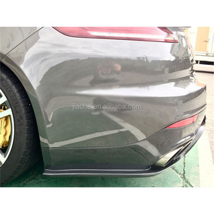 คาร์บอนไฟเบอร์ด้านหลัง Diffuser สปอยเลอร์สำหรับ <span class=keywords><strong>Porsche</strong></span> <span class=keywords><strong>Panamera</strong></span> 970 GTS Turbo <span class=keywords><strong>S</strong></span> 2014-2017กันชนด้านหลังรถจัดแต่งทรงผม - Product Image 6