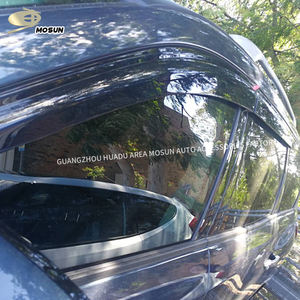 MOSUN Visor Jendela untuk NISSAN <span class=keywords><strong>PATHFINDER</strong></span> R52 2013-2022 Auto Vent Visor Pelindung Cuaca Deflektor Penahan Angin Penjaga Hujan - Product Image 5