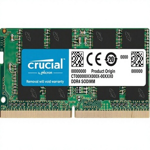 Crucial 16GB DDR4 3200 MT/s (PC4-25600) CL22 <span class=keywords><strong>DR</strong></span> X8 无缓冲 SODIMM 260 针笔记本电脑内存-CT16G4SFD832A - Product Image 1