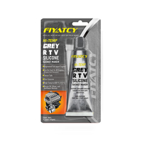 85gm kemasan silikon Temp tinggi pembuat Gasket Mega abu-abu RTV