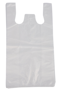 Bolsas de Plástico para Compras Tipo Camiseta, Grado Alimenticio, OEM ODM, No Tóxicas, de PE, Desechables, para Panadería, Pastelería y Comida para Llevar - Product Image 4
