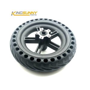 King Sunny 8.5 pouces nid d'abeille solide pneu <span class=keywords><strong>roue</strong></span> arrière pour <span class=keywords><strong>M365</strong></span> Scooter électrique pièces de rechange Escooter réparation accessoire - Product Image 3