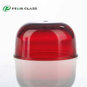 Lámpara Moderna de Techo con Cúpula de Vidrio Roja, Azul y Verde, Ecológica, a Prueba de Explosiones, Resistente a Impactos 7J, Hecha a Mano, de Alta Calidad - Product Image 4